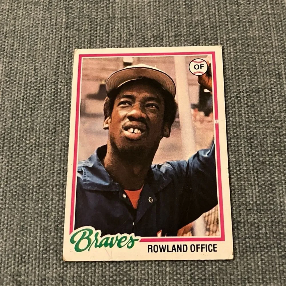 1978 Topps Atlanta Braves Baseball Card Trading Card